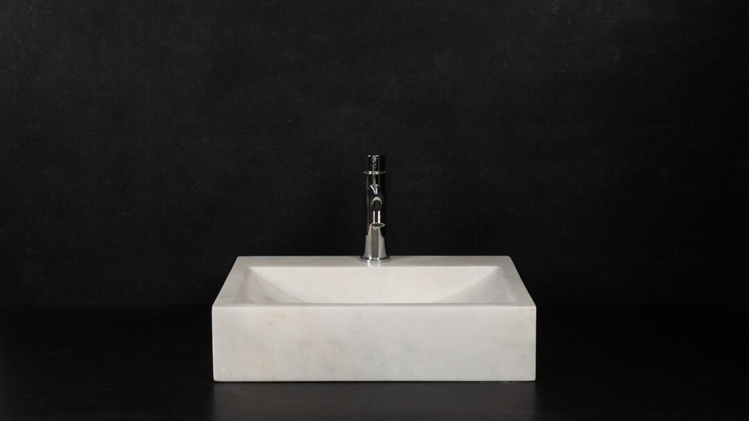 Back lavabo in Bianco