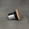 Walnut travertine drain stopper pdr011 side