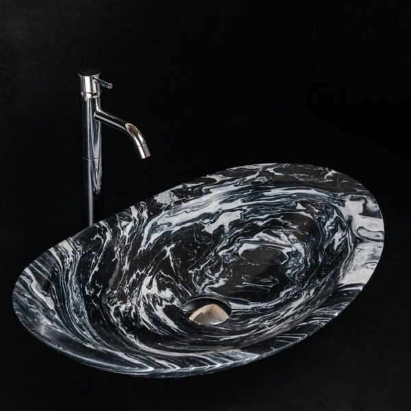Ovetto New White Picasso Sink