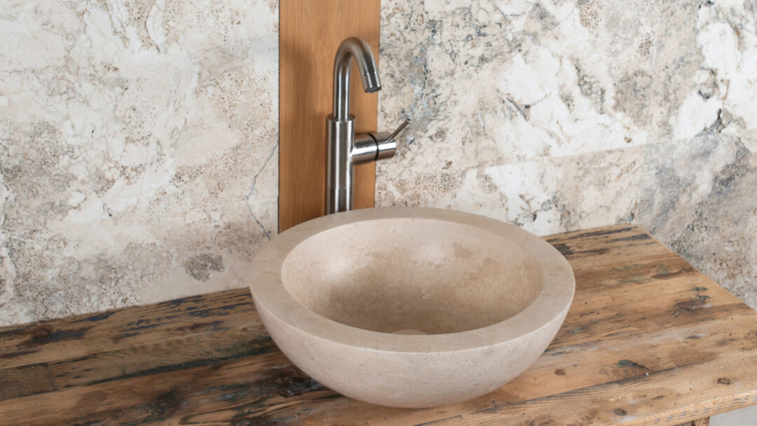 Besonderes Bordo Waschbecken