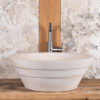 Castellina travertine sink