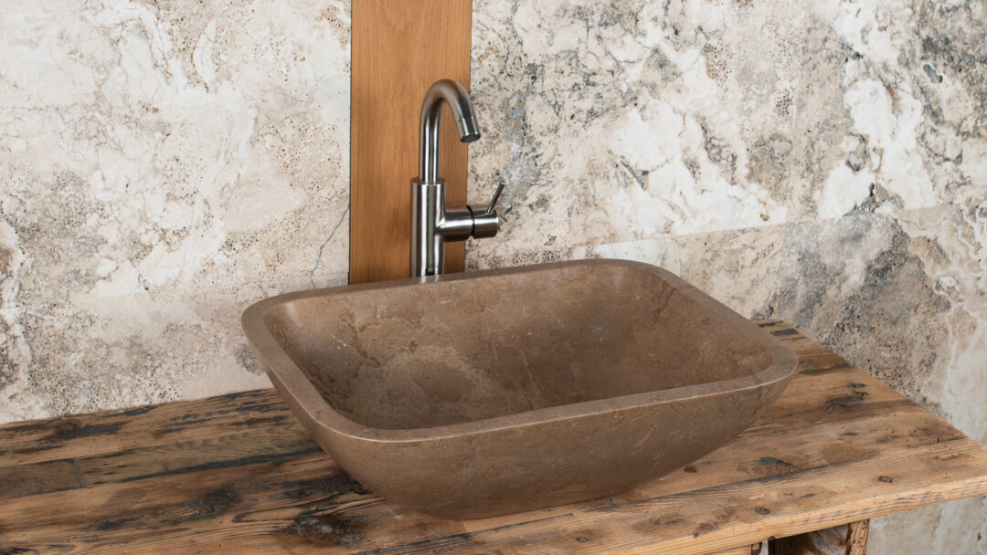 crib scuro lavabo da appoggio