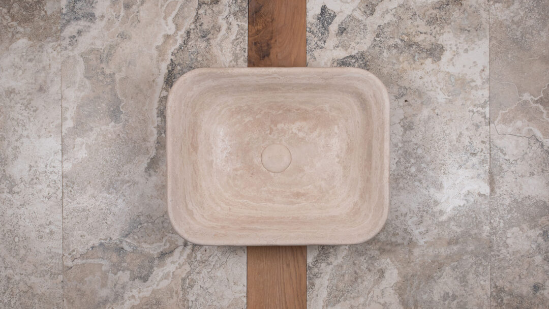 Crib sink with thin edge