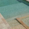 Pool Cladding in Avana Mix Travertine - Pietre di Rapolano