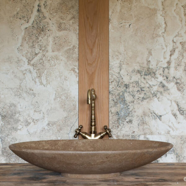 Elipse Travertin dunkel