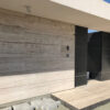 External facades travertine Rapolano Stones zebra light earth