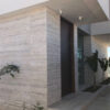 External facades travertine Rapolano Stones zebra light earth