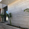 External facades travertine Rapolano Stones zebra light earth