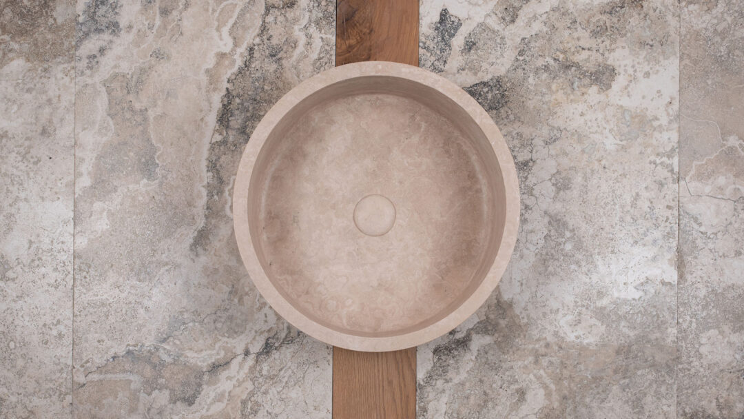 Tonda chiaro vista dall'alto