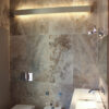 Rapolano Light Earth travertine tiles