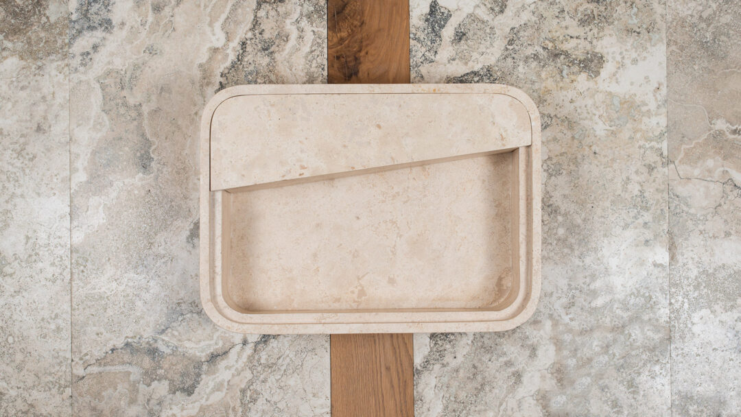 Loaded rechteckiges Waschbecken