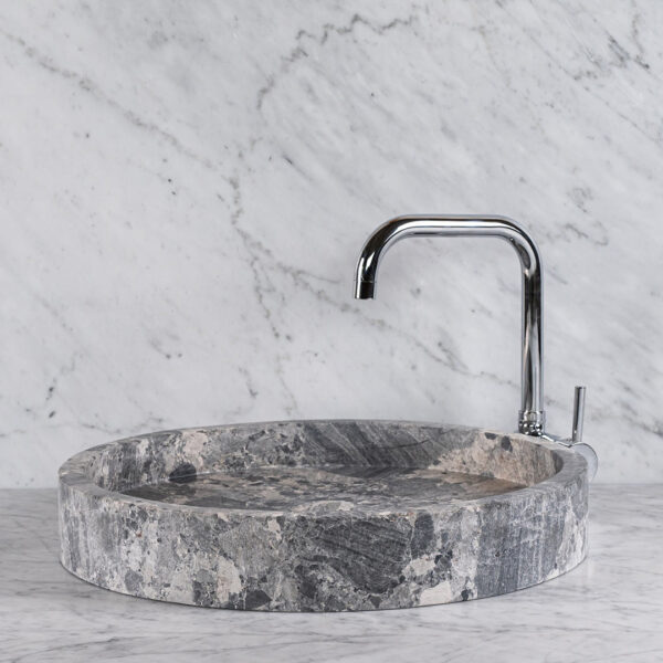 Lavabo Round Dish in  “Ceppo d’Oriente”