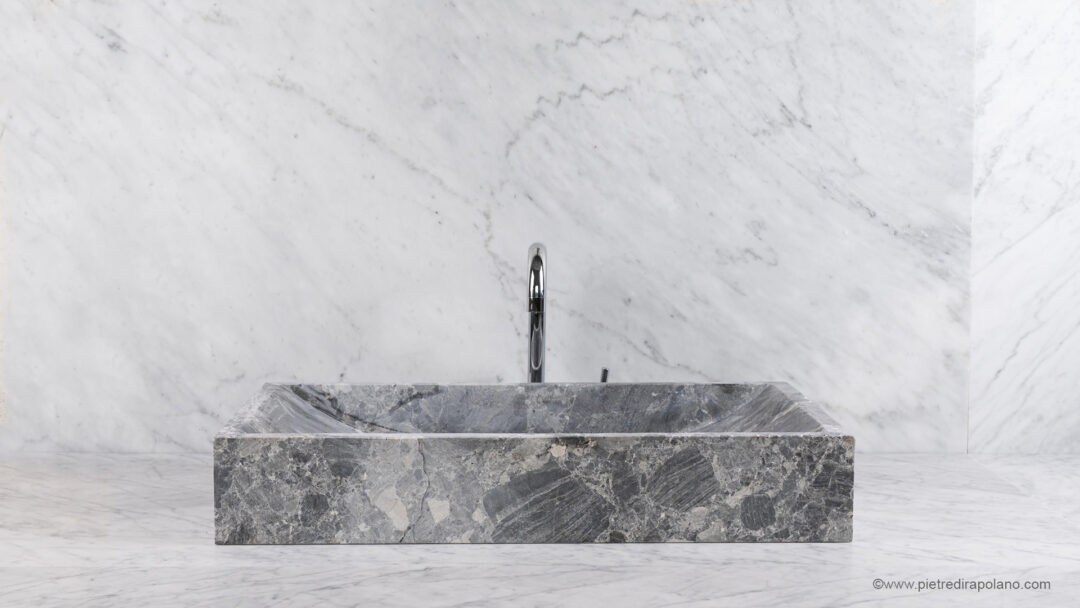 Lavabo Wave x fronte