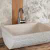 Mustang lavabo in pietra naturale