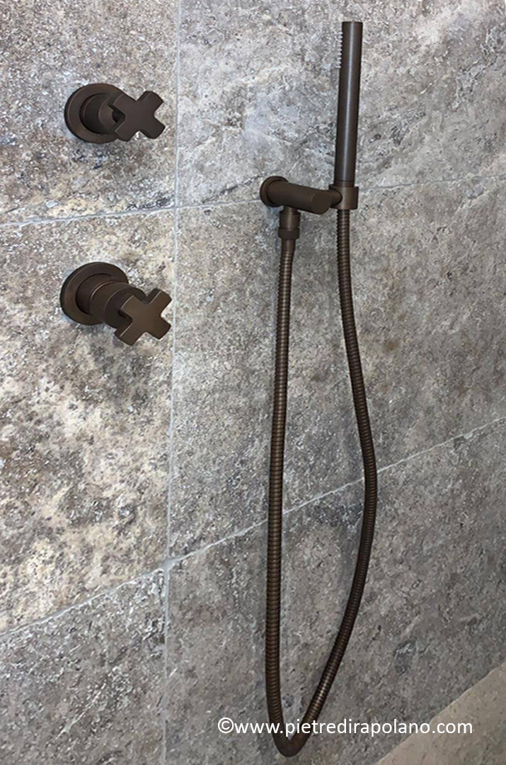 Pdr026 ice ciottolo Duschverkleidung