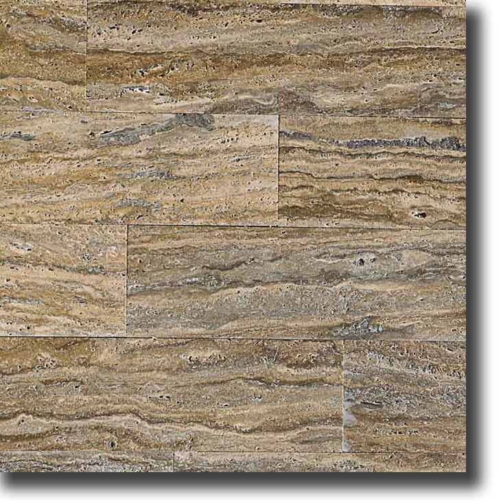 Against-the-grain travertine tiles - Elm Stone (PDR058)
