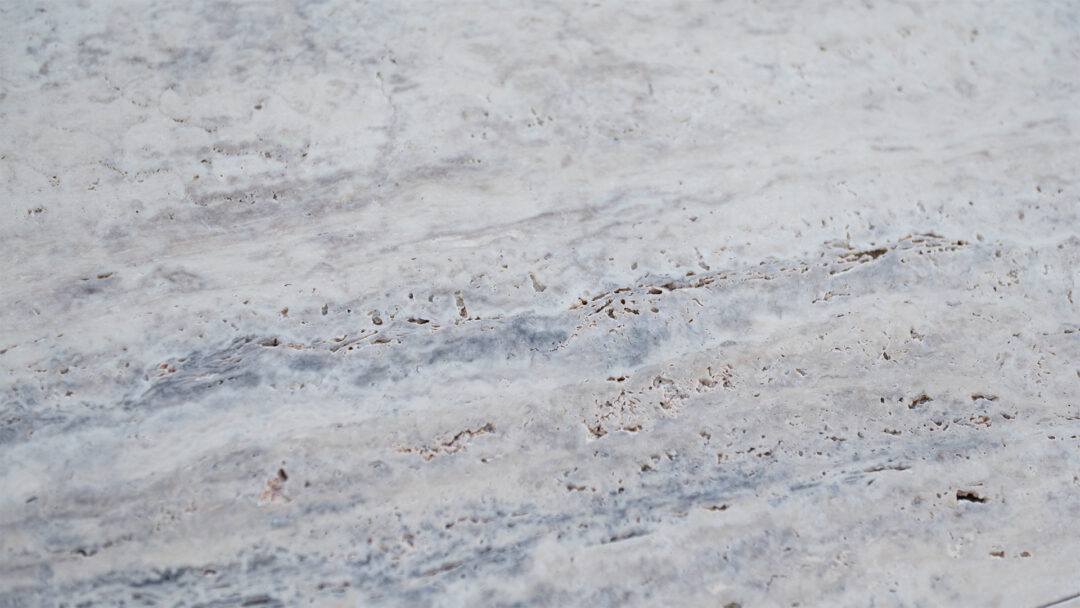 Pdr094 Luna blue-gray travertine slab