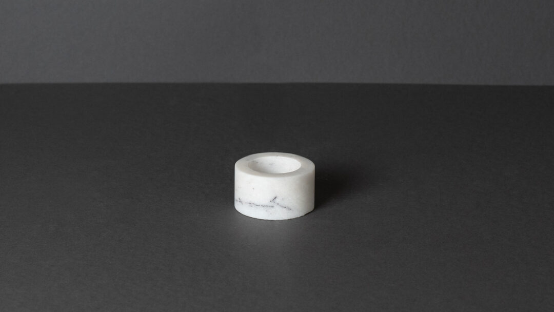 Kerzenhalter Lila Vorderseite x