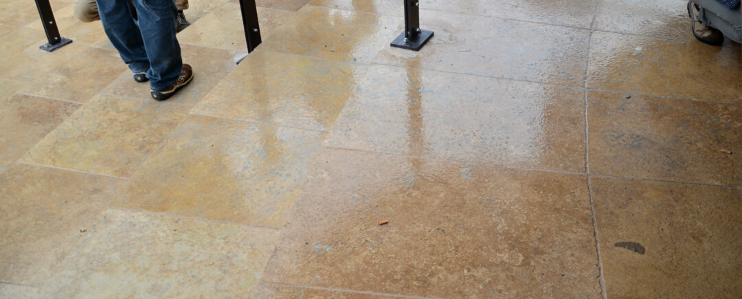 Mexiko-Pavillon Expo 2015: Travertinboden Autunno (PDR029)