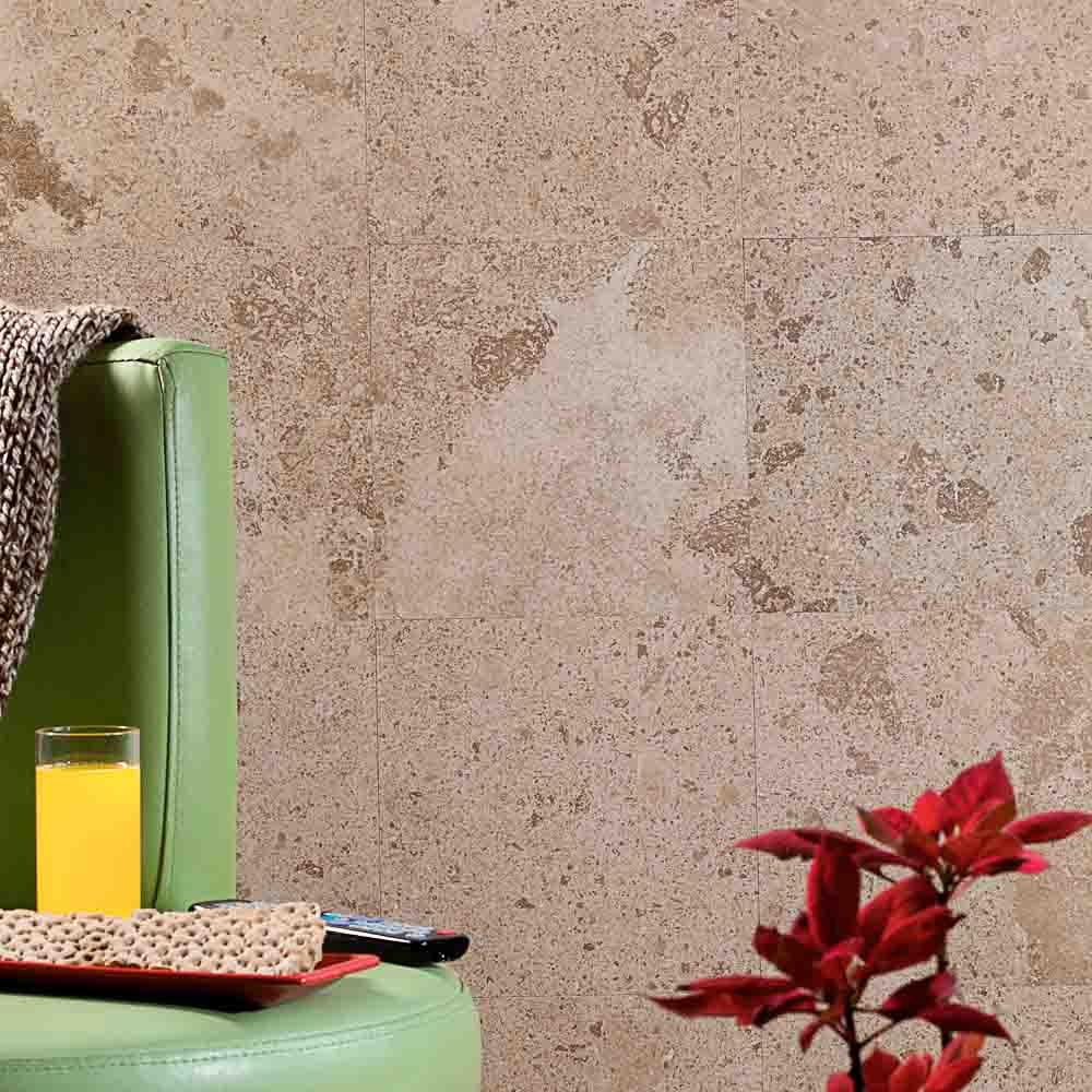 Rivestimento parete in travertino marrone Leather Brown (PDR027)