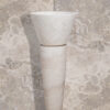 Lavabo a colonna in travertino Cono CH