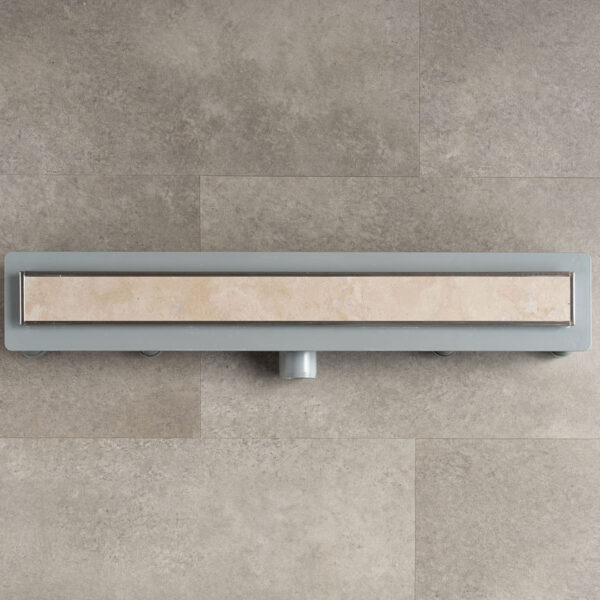 Floor shower channel