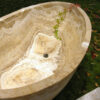 Cradle ergonomic solid bathtub