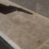 Marciapiede in travertino color Becagli (PDR007) levigato e non stuccato