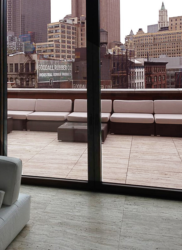 Veined travertine Zebra Light Earth (PDR047)