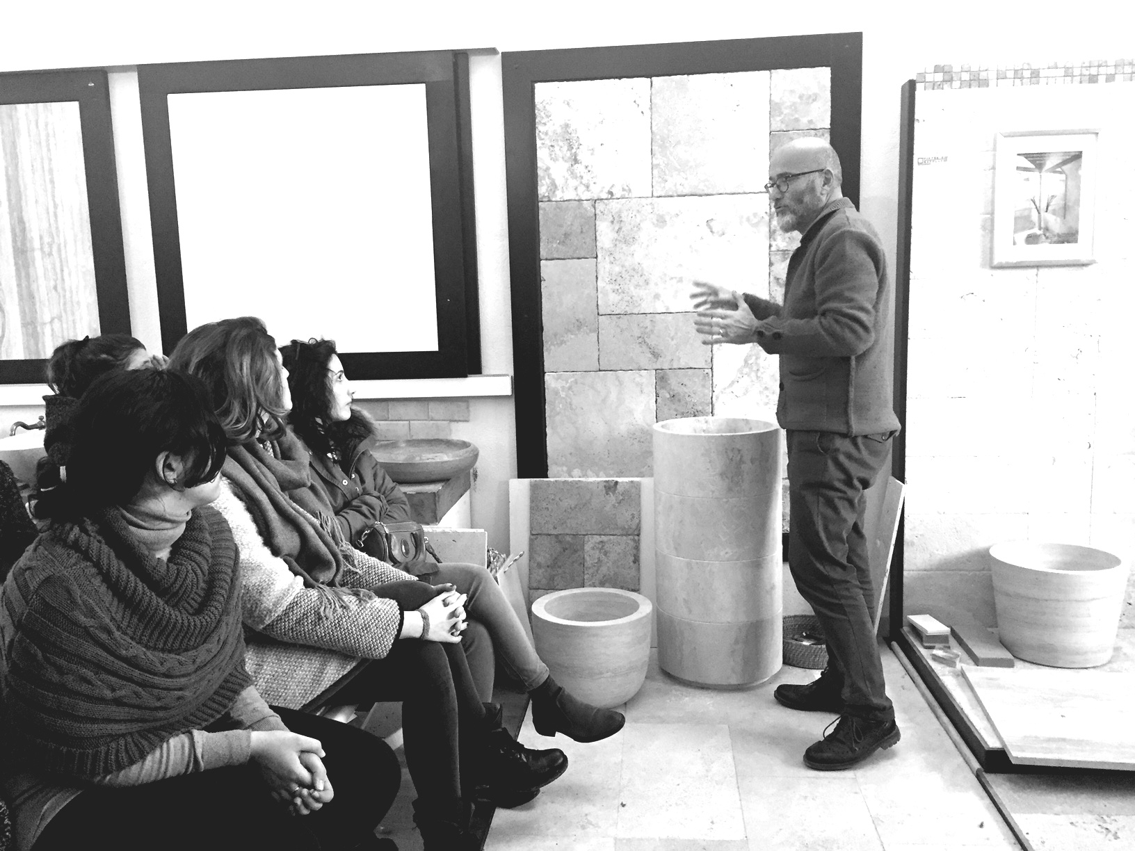 Pietre di rapolano corsi formativi studenti interior design accademia cappiello