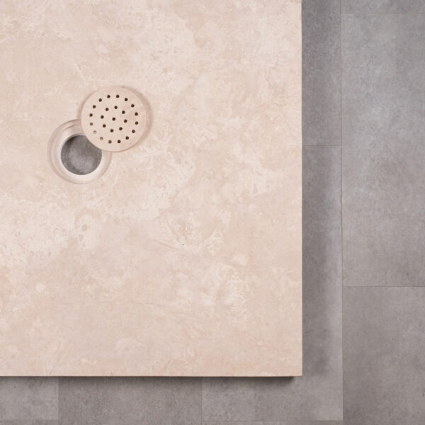 Travertine shower base “Flat”