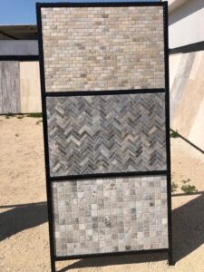 Travertine mosaics Rome