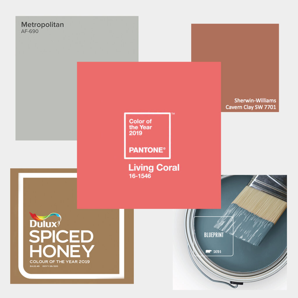 Colors of the Year 2019