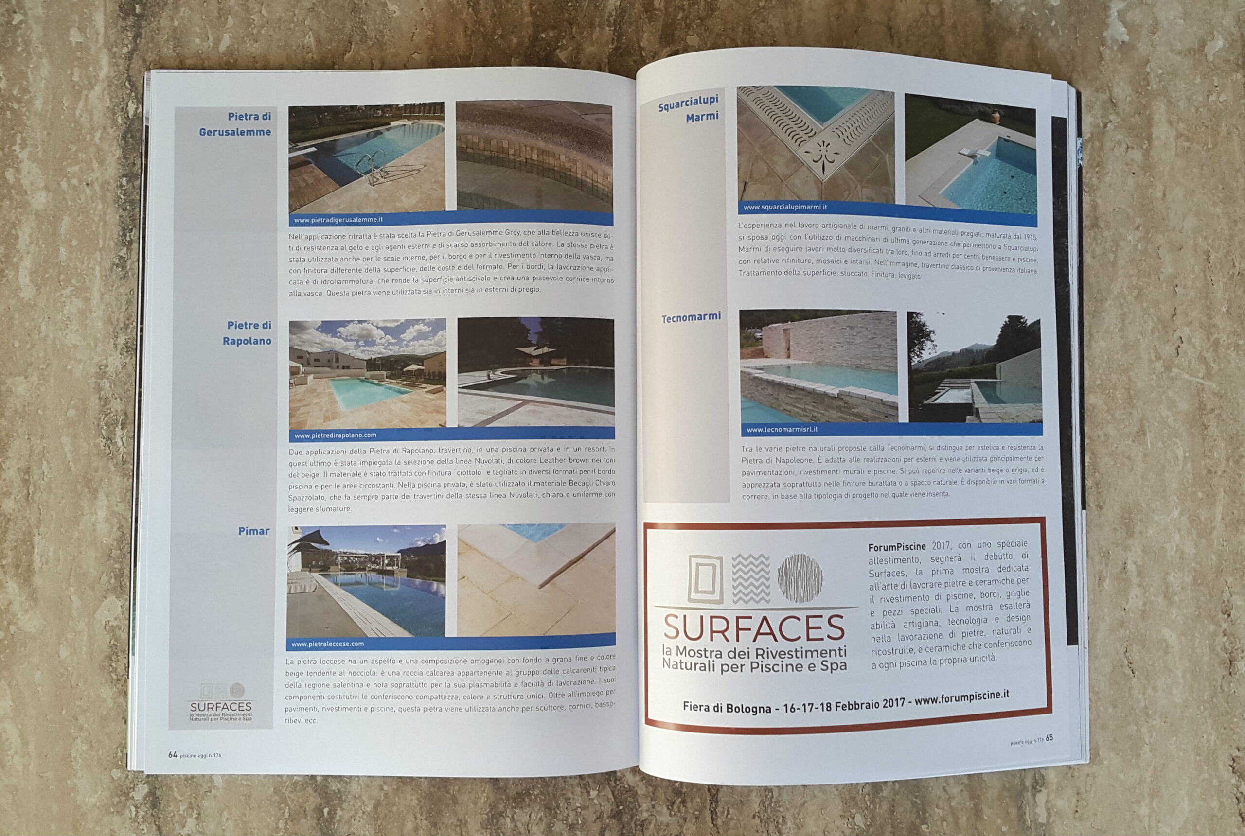 piscine oggi travertine coverings