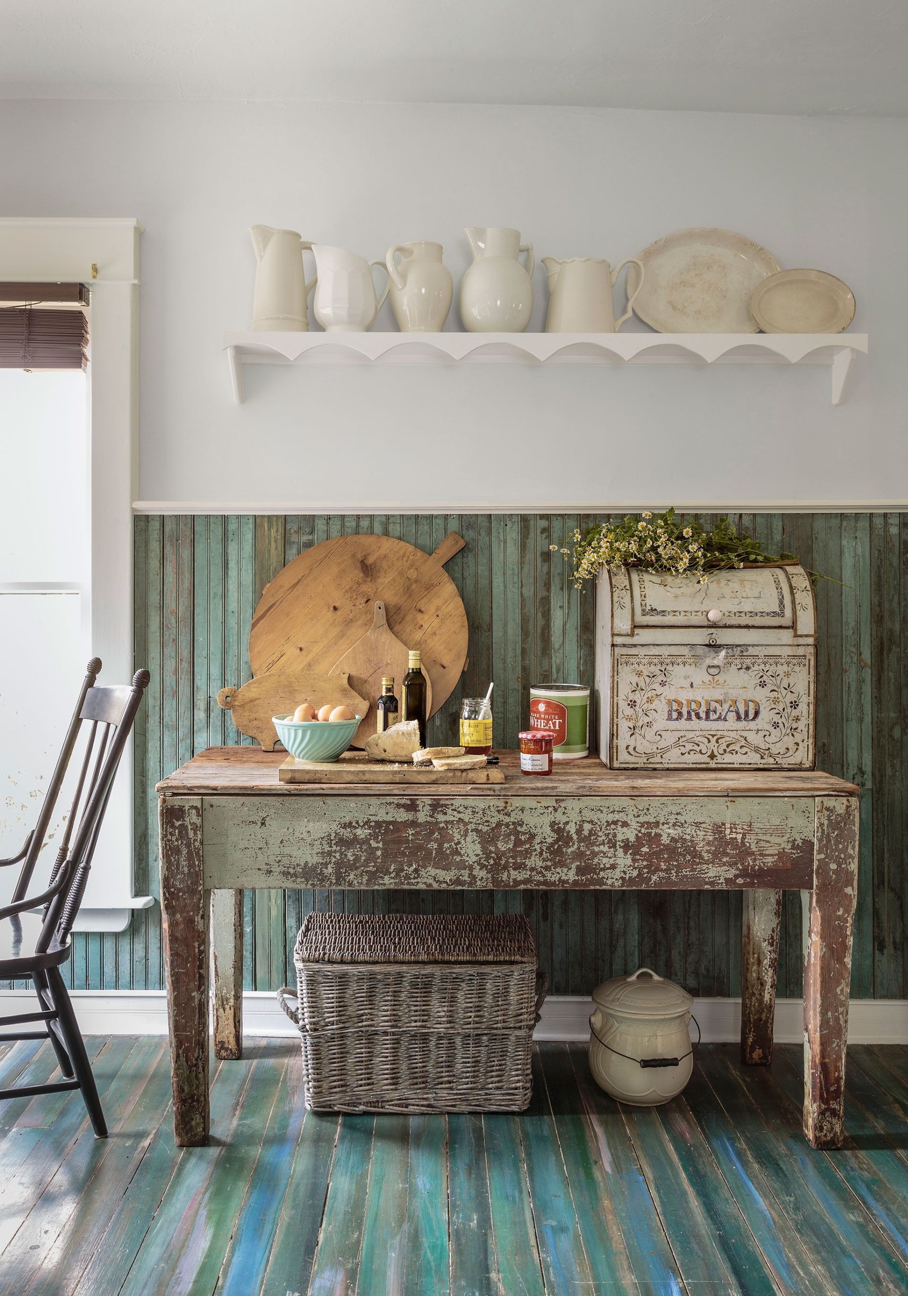 Shabby chic reclaimed table
