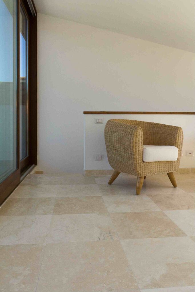 The use of stone in the projects of architect Leonardo Mannini