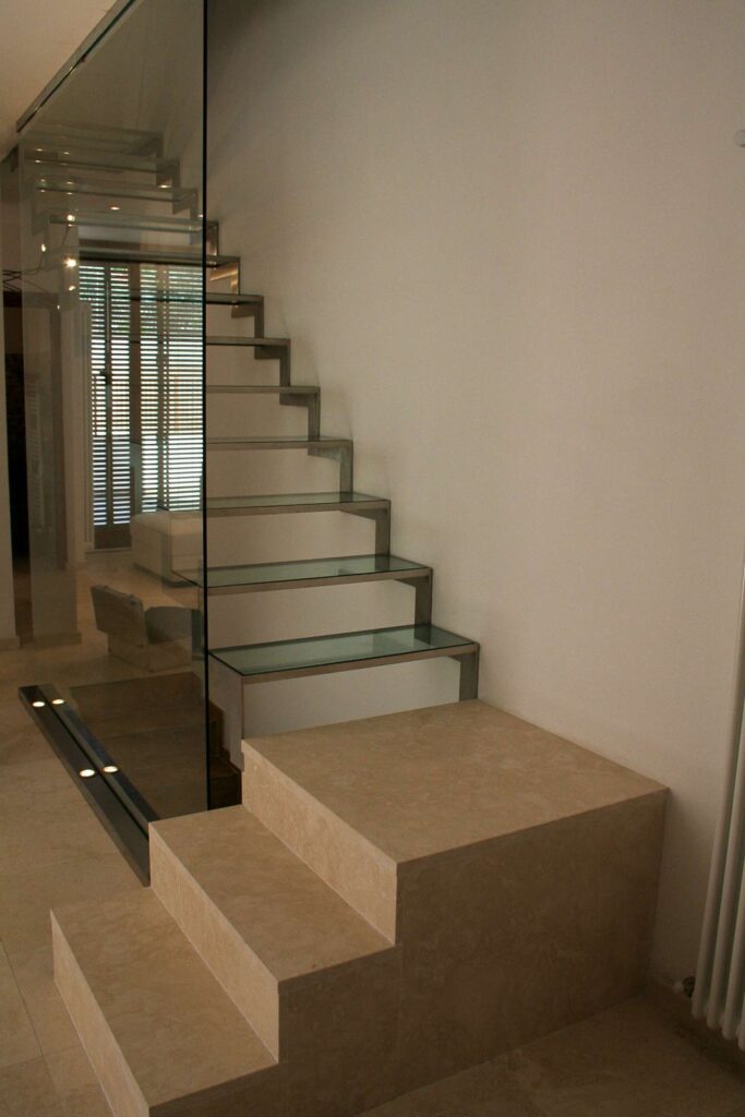 Staircase, project by architect Leonardo Mannini