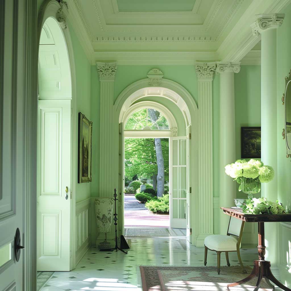 pistachio green in the home pistachio green in the home