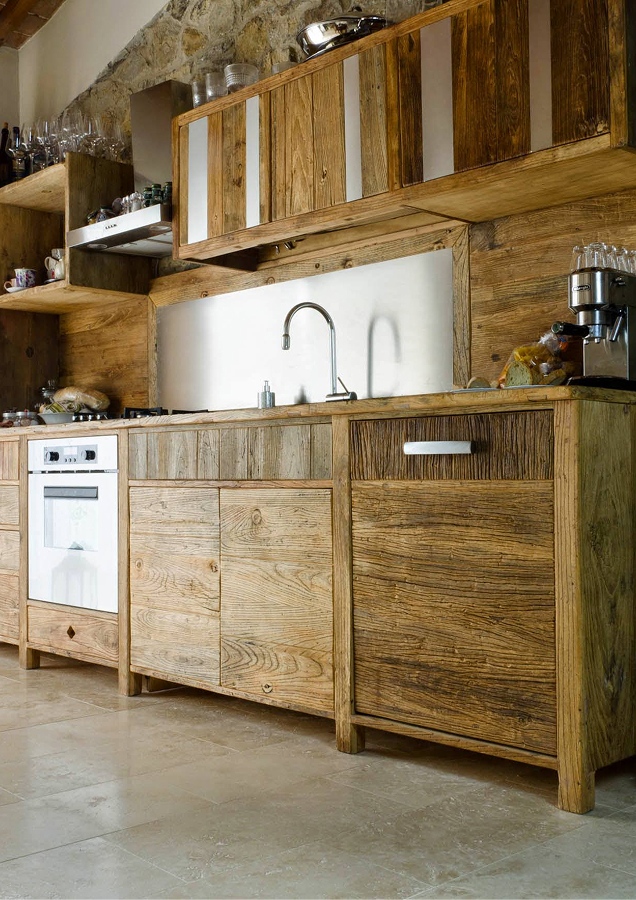 mobili cucina in legno
