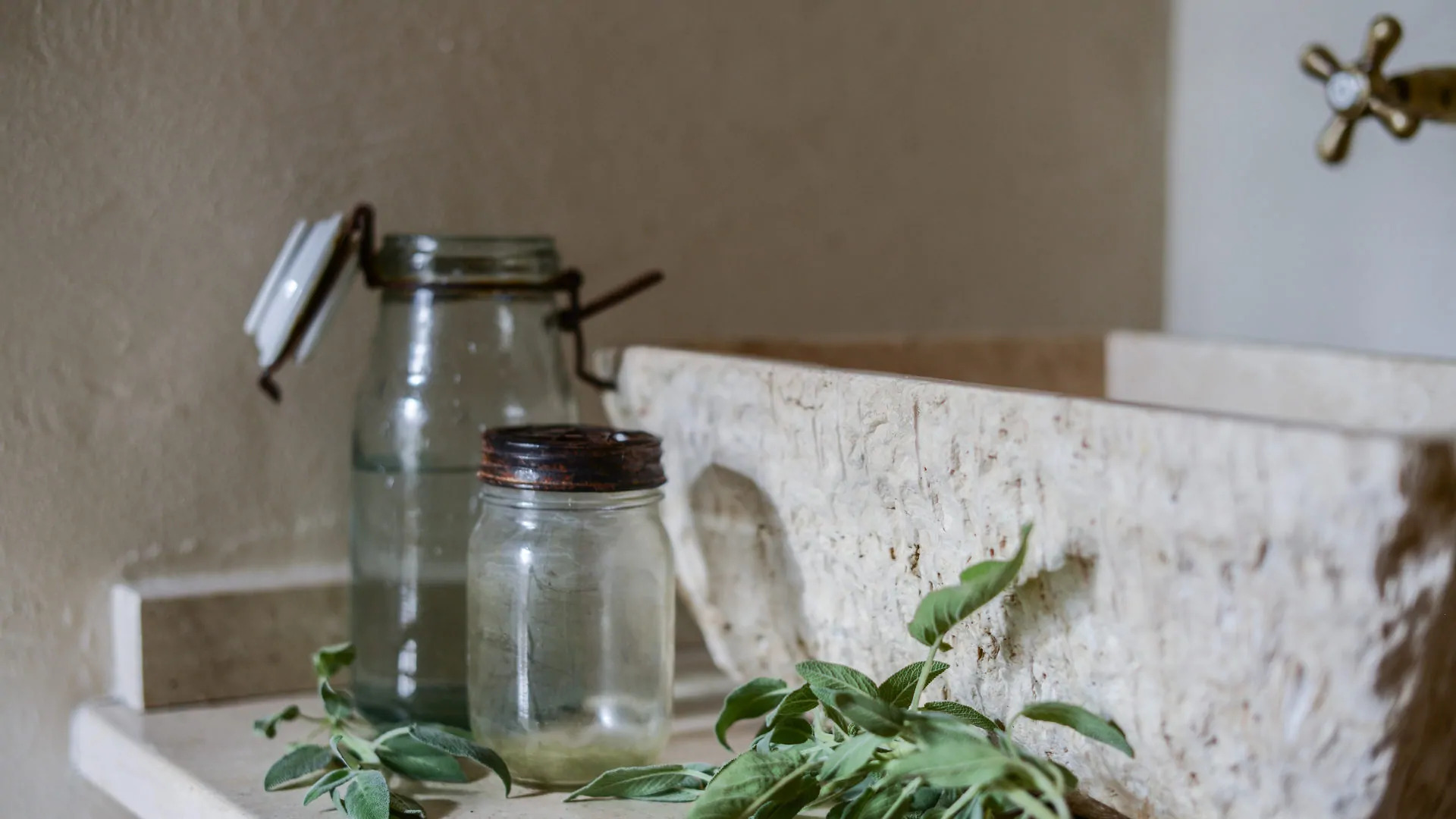 Travertine kitchen sinks Pietre di Rapolano x ()